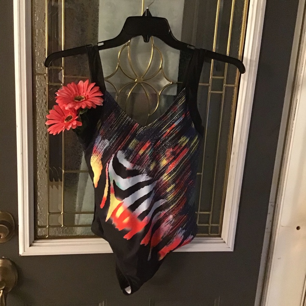 Ladies One Piece Bathing Suit Size S - Picture 2 of 6